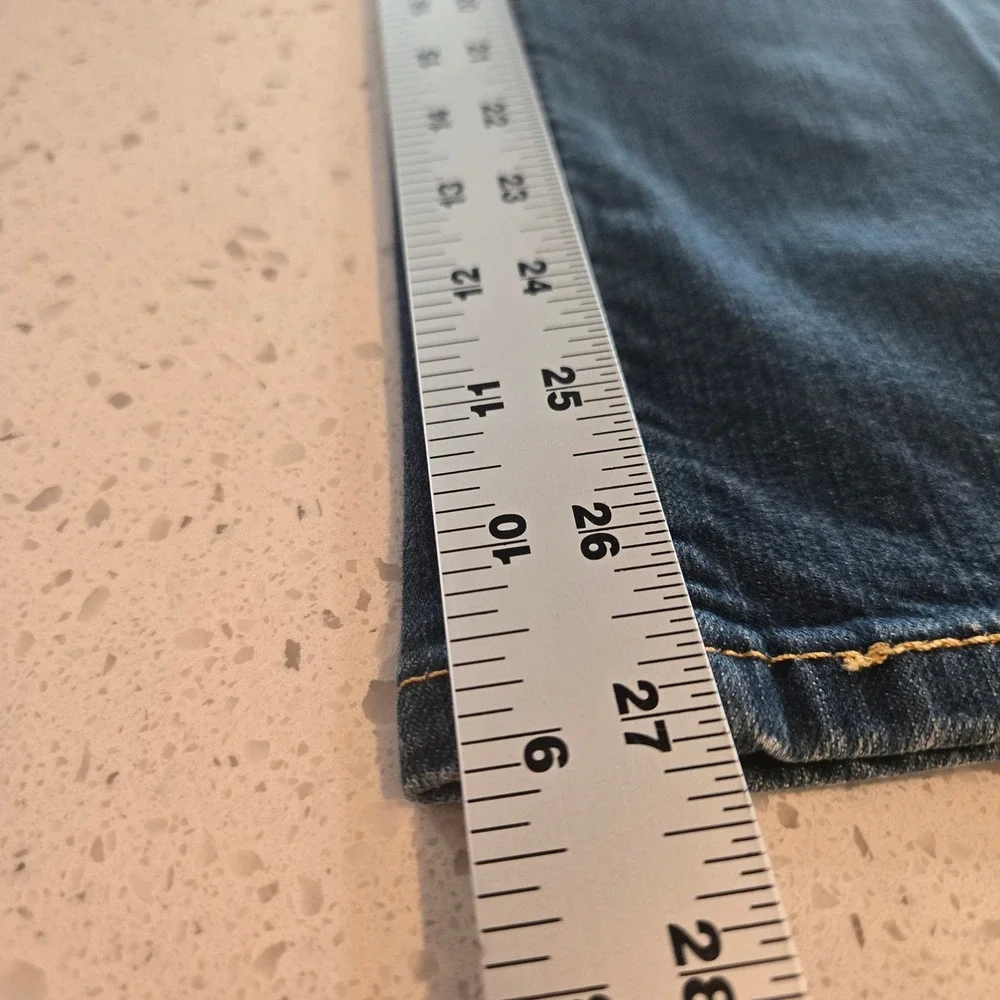 Levis 541 Jeans Mens 44x27 Athletic Taper Mens Dark Wash Denim Blue 5-Pocket